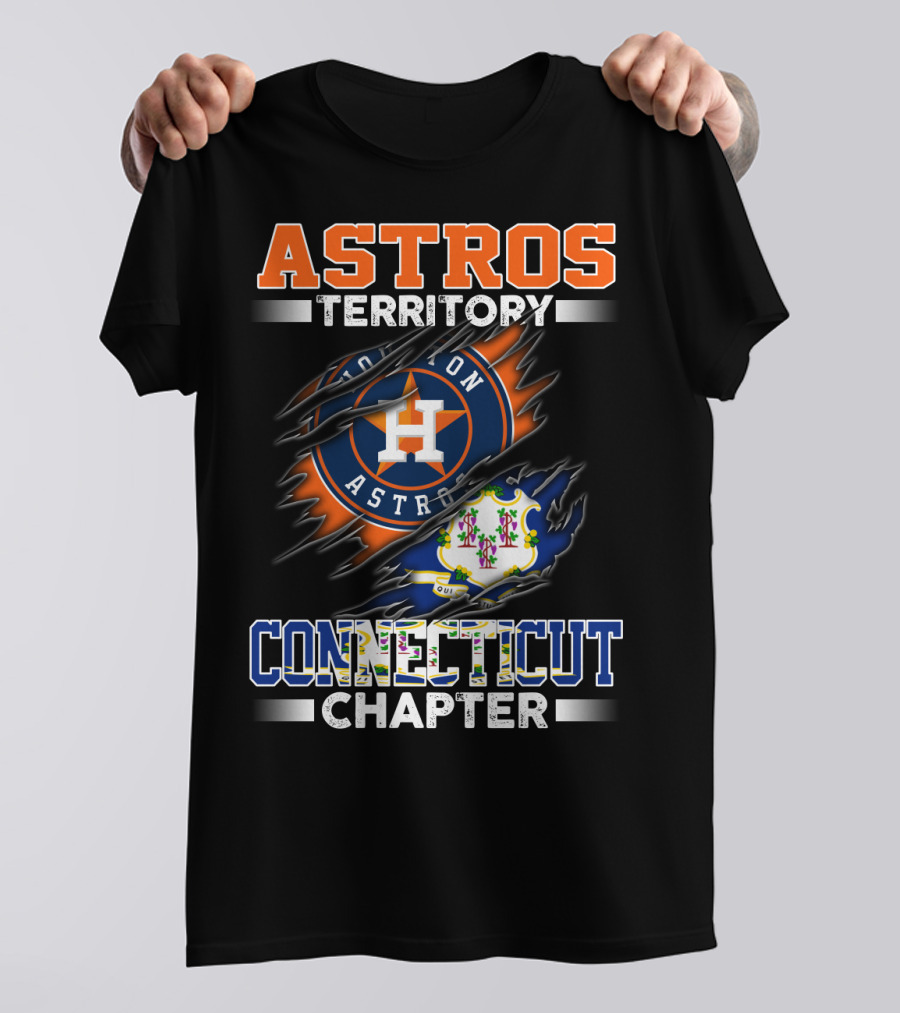 Astros Territory Houston Astros Connecticut Chapter T-Shirt