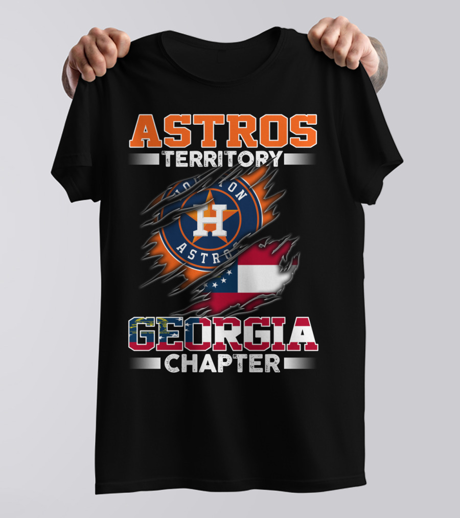 Astros Territory Houston Astros Georgia Chapter T-Shirt