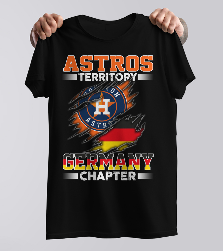 Astros Territory Houston Astros Germany Chapter T-Shirt