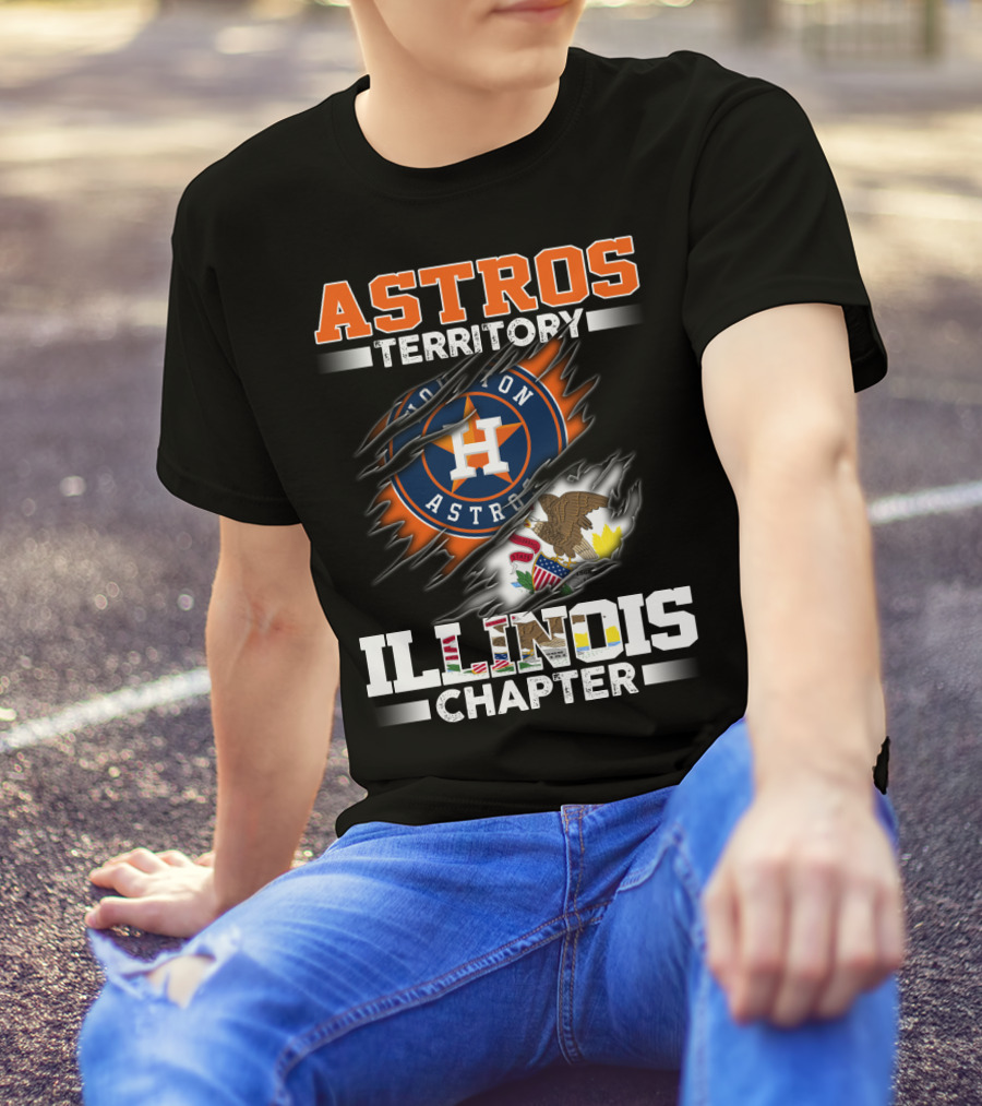 ASTROS TERRITORY HOUSTON ASTROS ILLINOIS CHAPTER T-Shirt