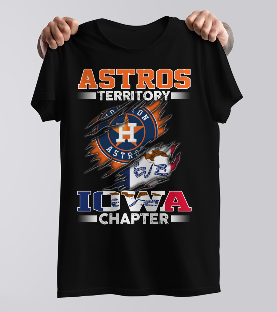 Astros Territory Houston Astros Iowa Chapter T-Shirt