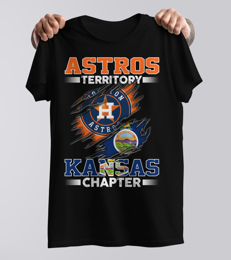 ASTROS TERRITORY HOUSTON ASTROS KANSAS CHAPTER T-Shirt