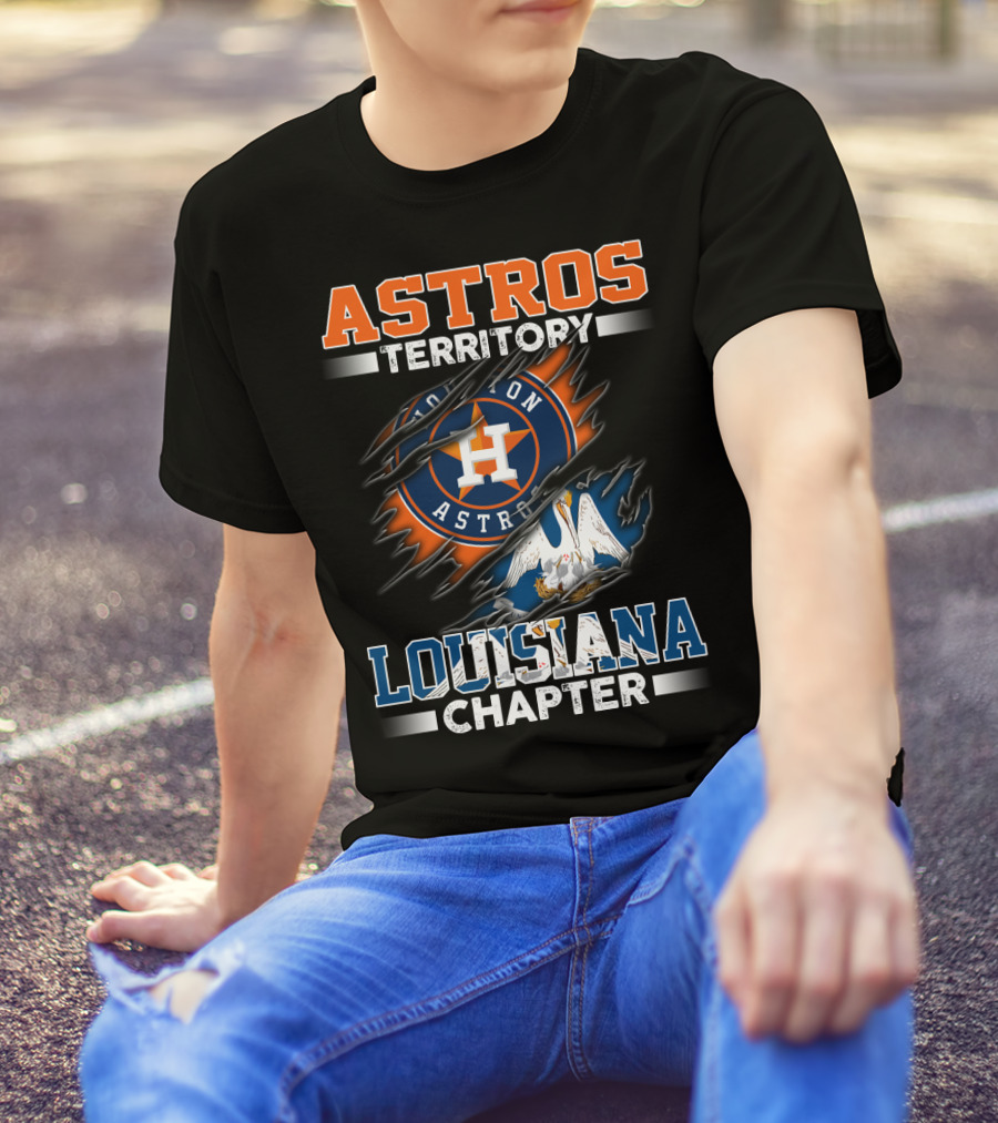 ASTROS TERRITORY LOUISIANA CHAPTER HOUSTON ASTROS T-Shirt