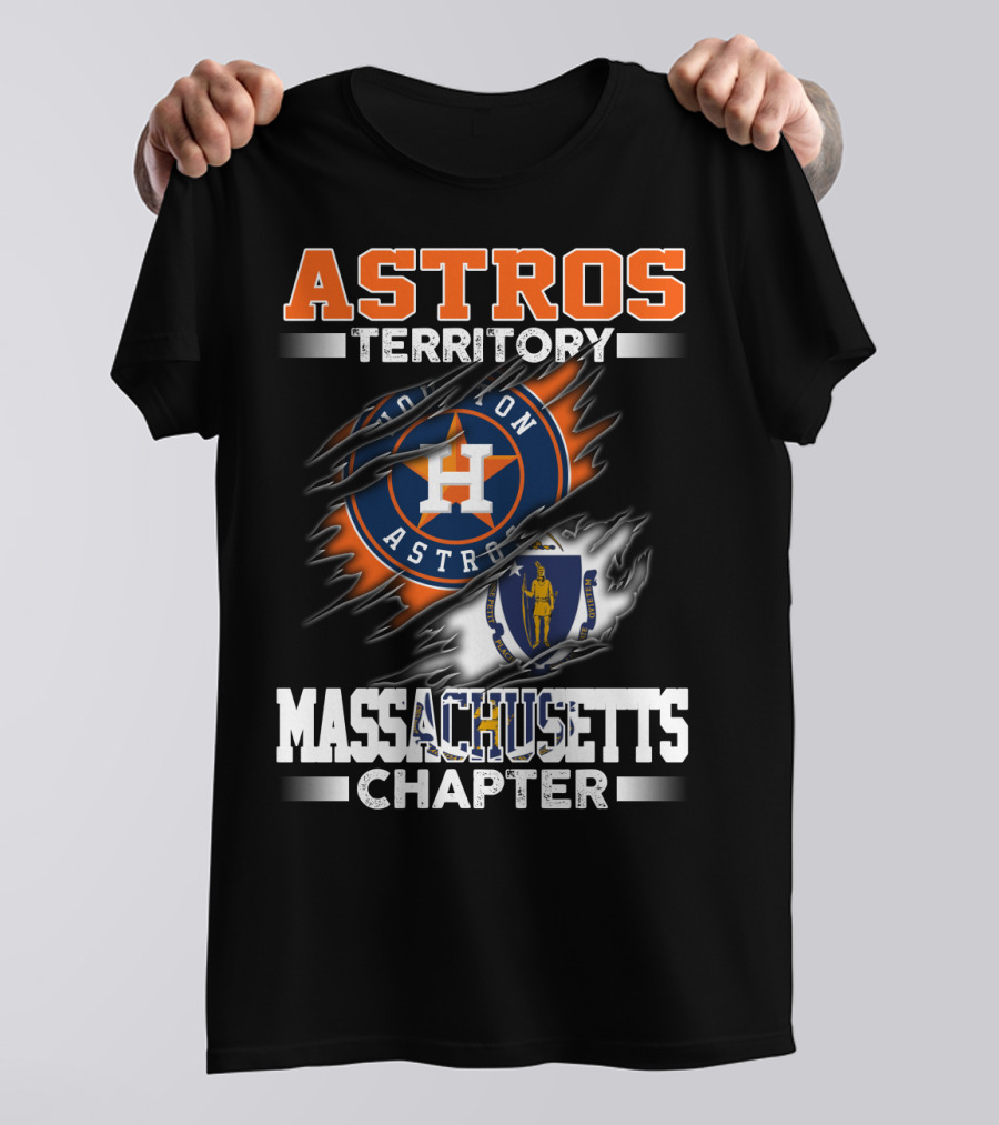 Astros Territory Boston Astros Massachusetts Chapter T-Shirt