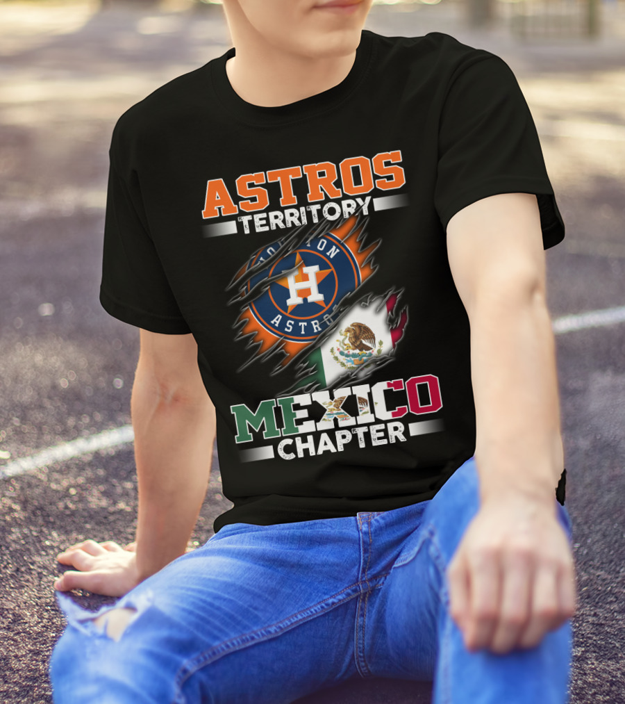 Astros Territory Houston Astros Mexico Chapter T-Shirt