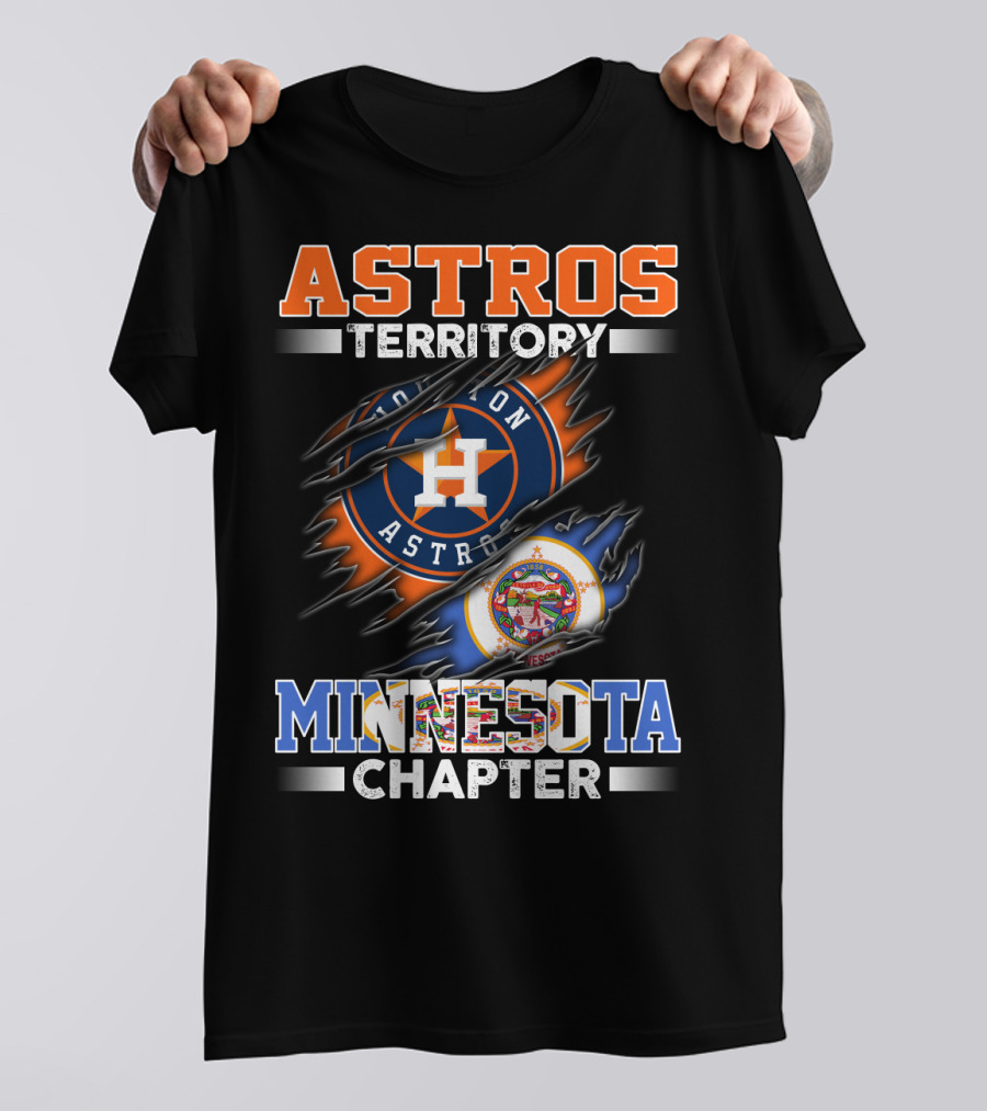 ASTROS TERRITORY HOUSTON ASTROS MINNESOTA CHAPTER T-Shirt