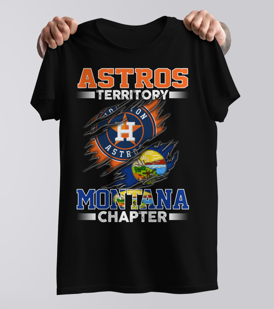 Houston Astros Territory Montana Chapter T-Shirt