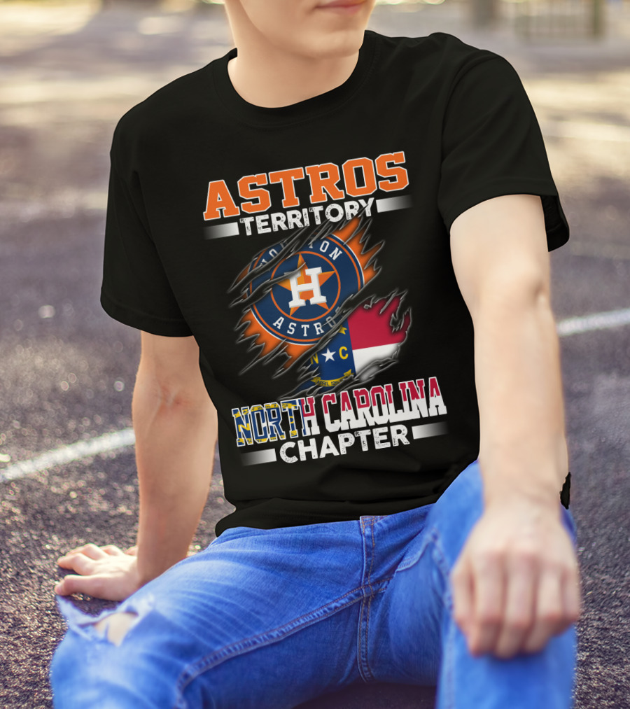 ASTROS TERRITORY HOUSTON ASTROS NORTH CAROLINA CHAPTER T-Shirt