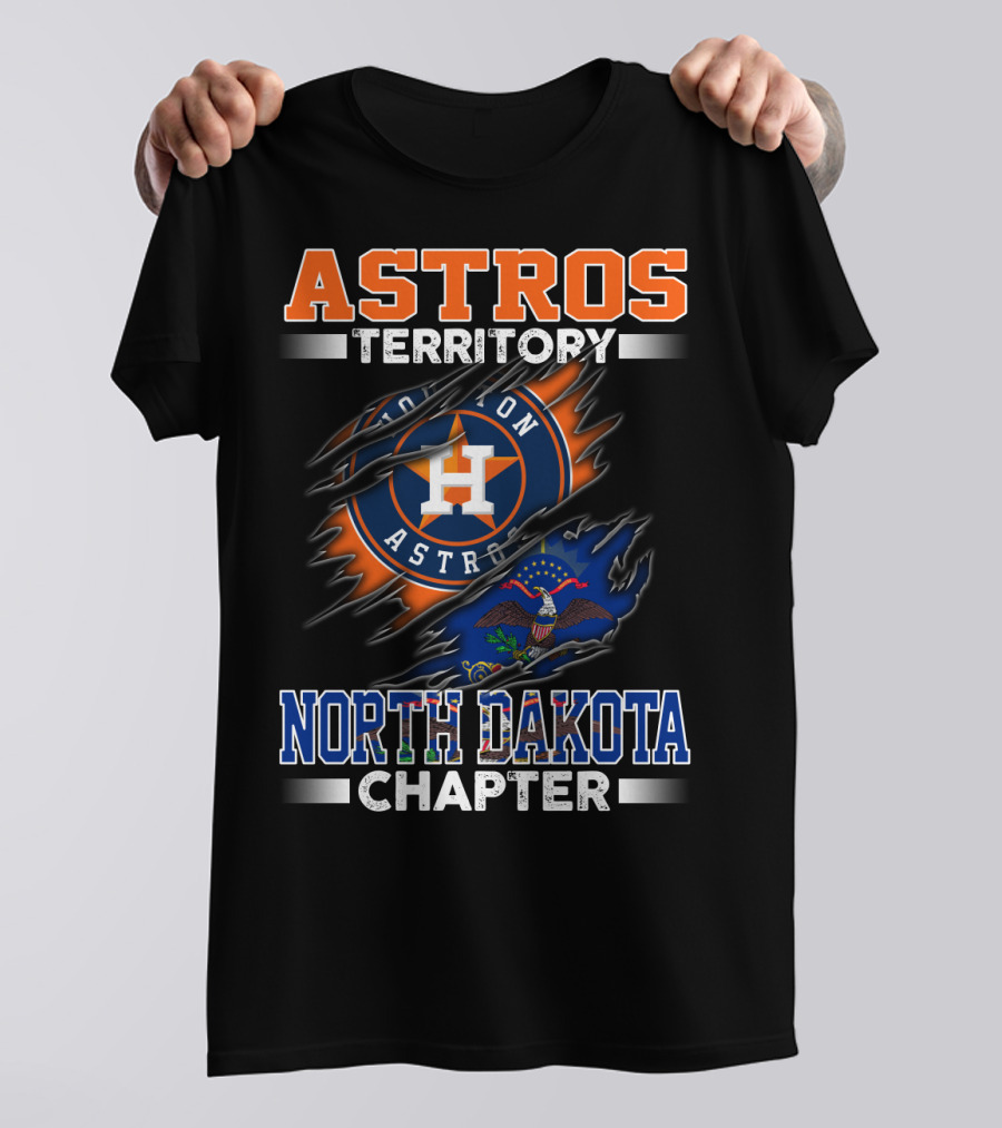 ASTROS TERRITORY HOUSTON ASTROS NORTH DAKOTA CHAPTER T-Shirt