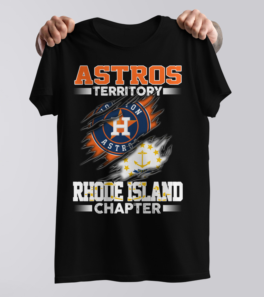 ASTROS TERRITORY RHODE ISLAND CHAPTER HOUSTON ASTROS T-Shirt