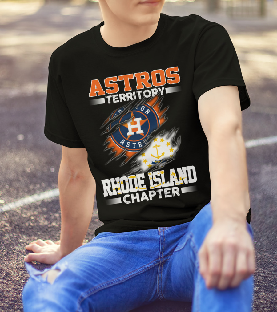 ASTROS TERRITORY RHODE ISLAND CHAPTER HOUSTON ASTROS T-Shirt