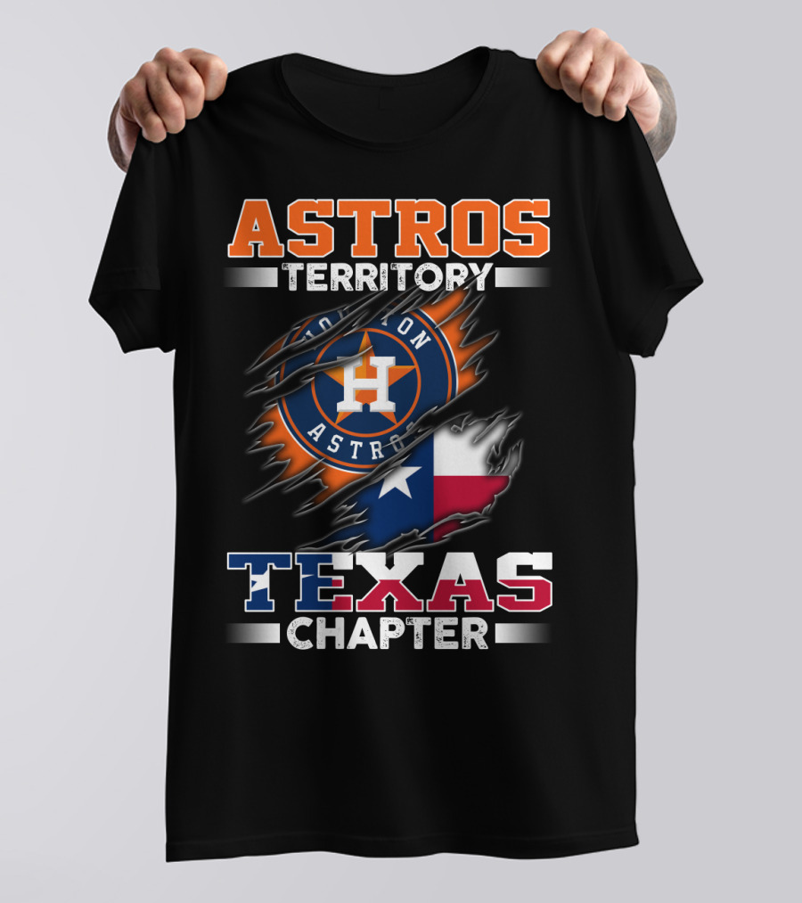 ASTROS TERRITORY HOUSTON ASTROS TEXAS CHAPTER T-Shirt