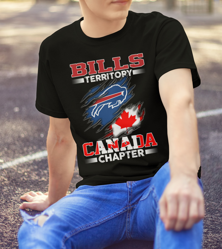 BILLS Territory Canada Chapter Buffalo Bills T-Shirt