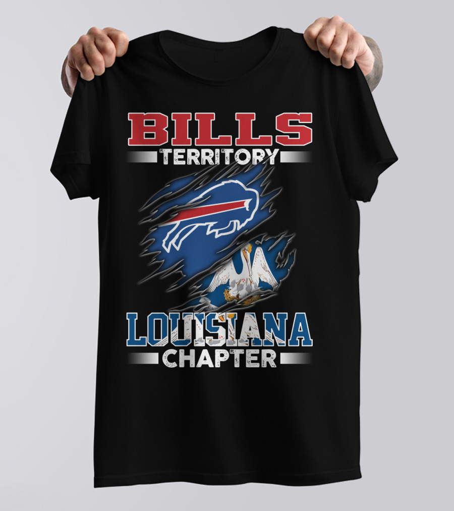 BILLS Territory Louisiana Chapter Buffalo T-Shirt