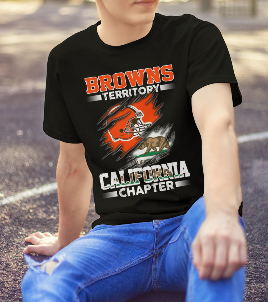 BROWNS TERRITORY CALIFORNIA CHAPTER T-Shirt