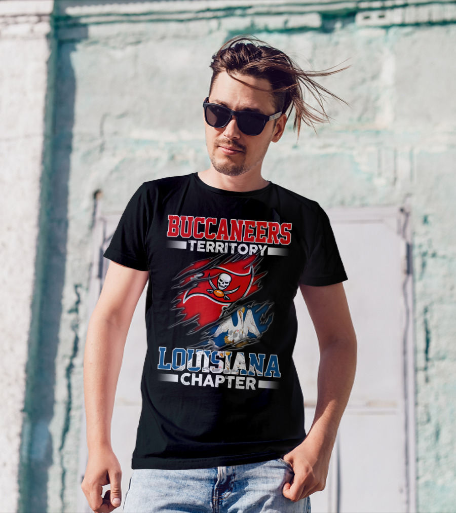 BUCCANEERS TERRITORY LOUISIANA CHAPTER T-Shirt