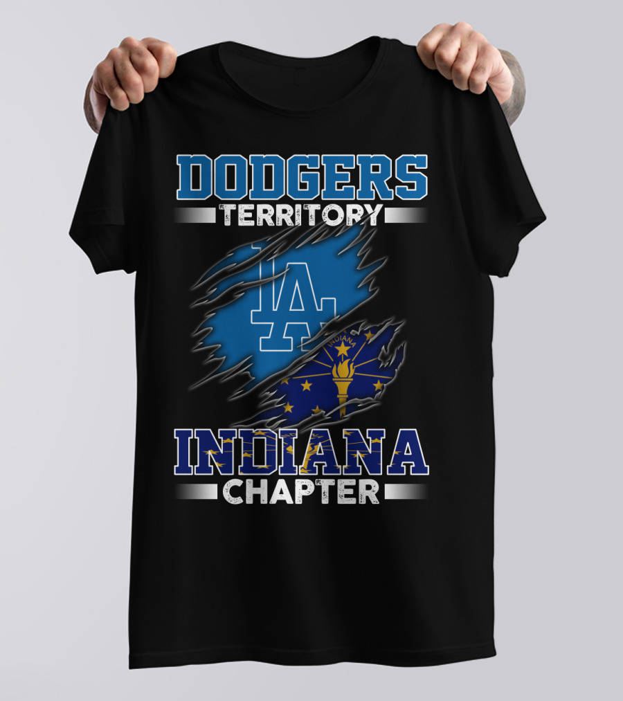 Dodgers Territory Indiana Chapter T-Shirt