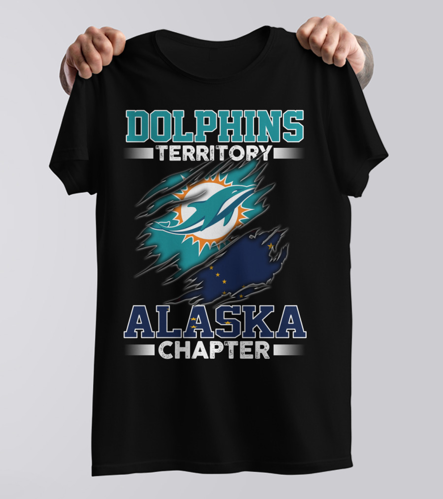 DOLPHINS TERRITORY ALASKA CHAPTER T-Shirt