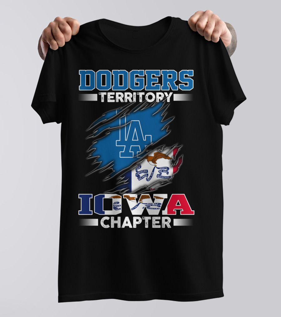 Dodgers Territory LA Iowa Chapter T-Shirt