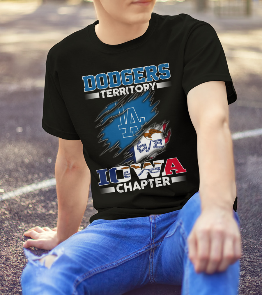 Dodgers Territory LA Iowa Chapter T-Shirt