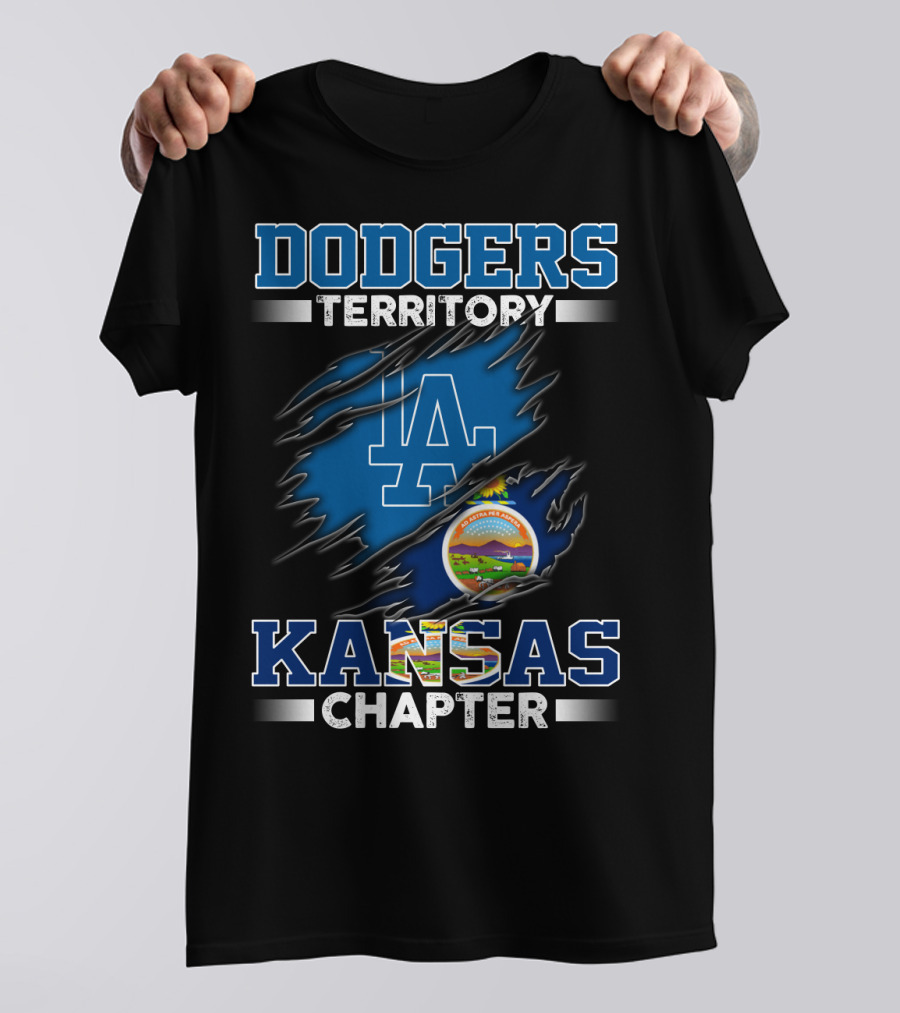 Dodgers Territory LA Kansas Chapter T-Shirt