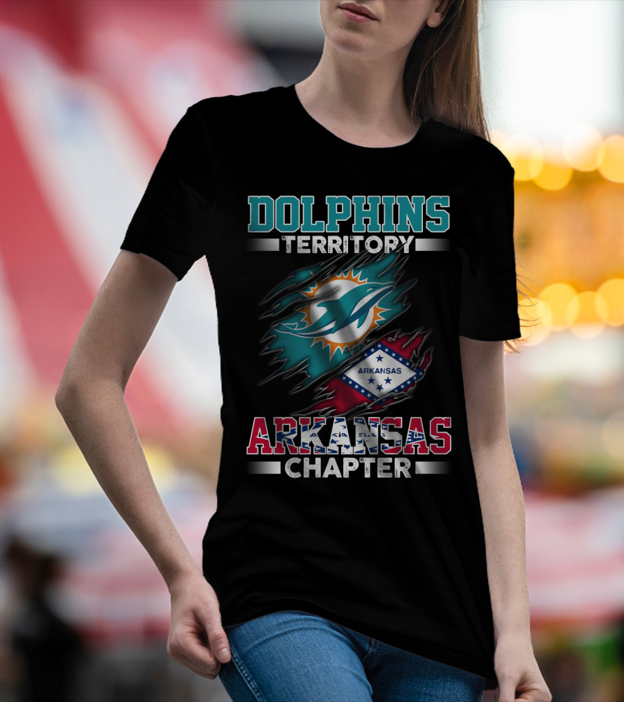 DOLPHINS TERRITORY ARKANSAS CHAPTER T-Shirt