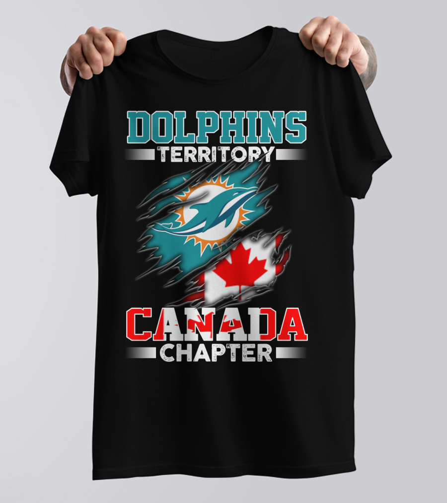 DOLPHINS TERRITORY CANADA CHAPTER T-Shirt