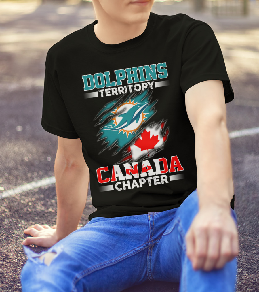 DOLPHINS TERRITORY CANADA CHAPTER T-Shirt