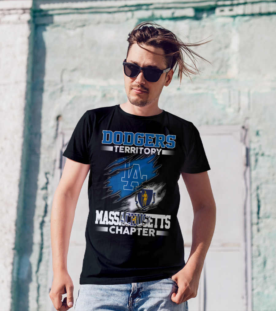 Massachusetts Chapter Dodgers Territory LA T-Shirt