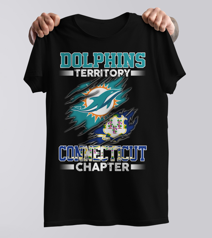 DOLPHINS TERRITORY CONNECTICUT CHAPTER T-Shirt
