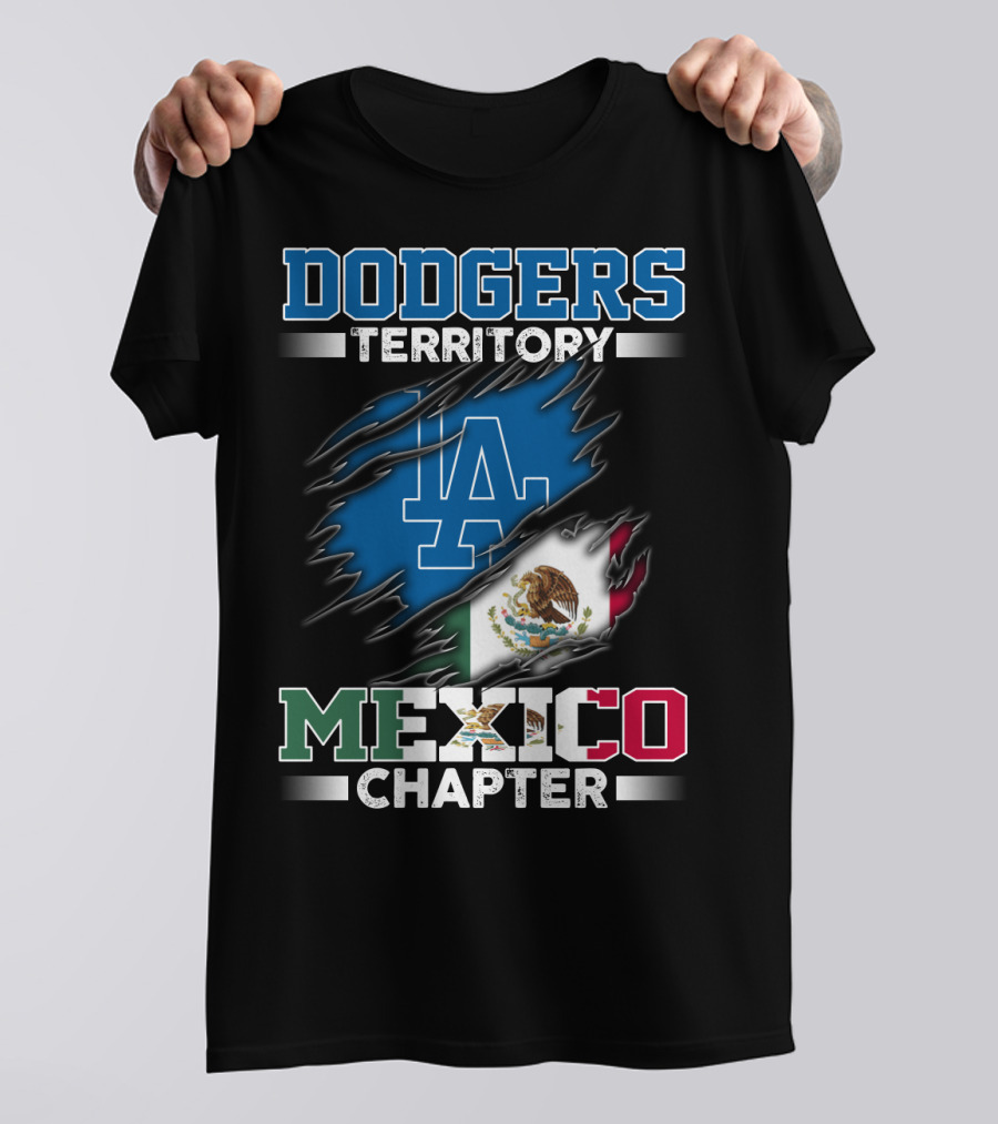 Dodgers Territory LA Mexico Chapter T-Shirt