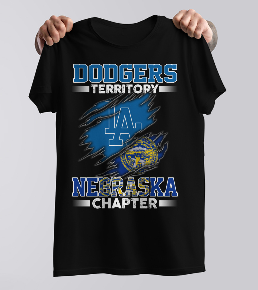 DODGERS TERRITORY LA NEBRASKA CHAPTER T-Shirt
