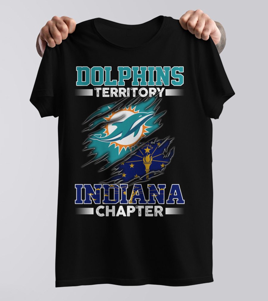DOLPHINS TERRITORY INDIANA CHAPTER T-Shirt
