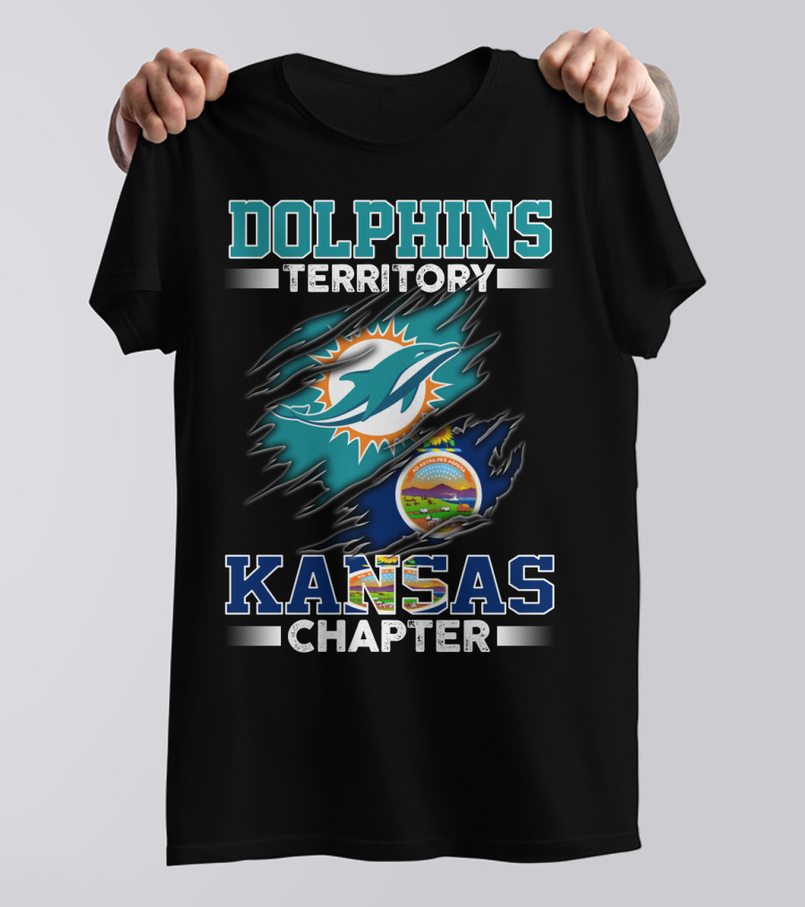 DOLPHINS TERRITORY KANSAS CHAPTER T-Shirt