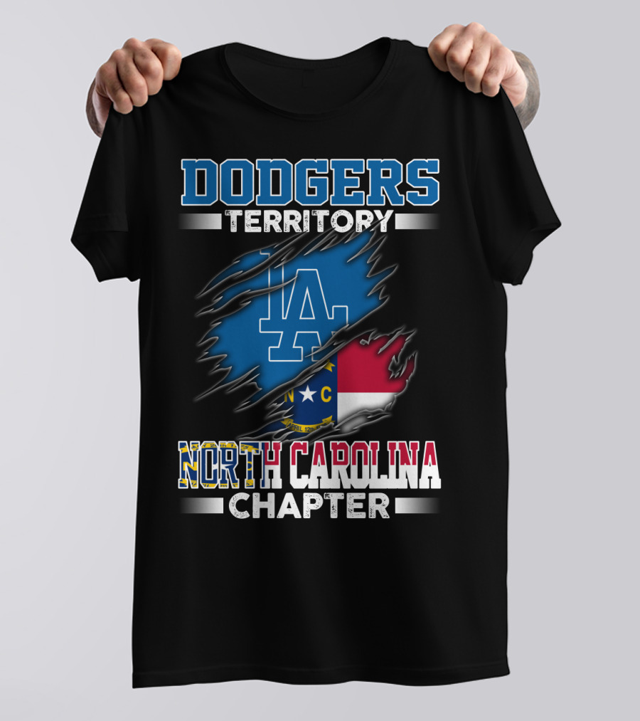 Dodgers Territory North Carolina Chapter T-Shirt