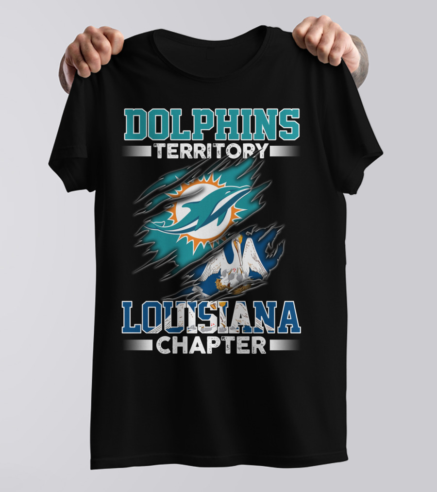 DOLPHINS TERRITORY LOUISIANA CHAPTER T-Shirt