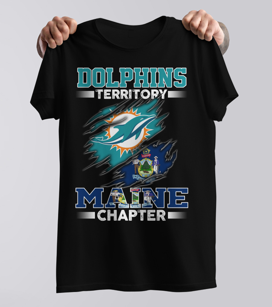DOLPHINS TERRITORY MAINE CHAPTER T-Shirt