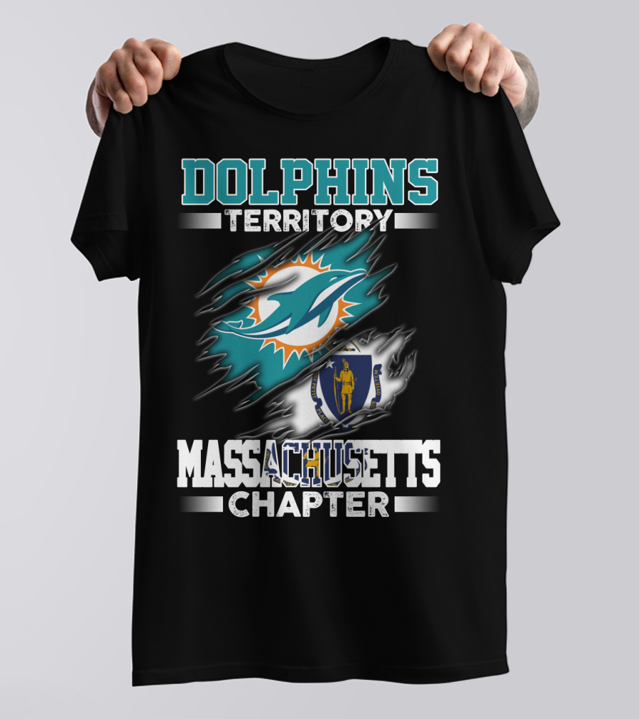 DOLPHINS TERRITORY MASSACHUSETTS CHAPTER T-Shirt