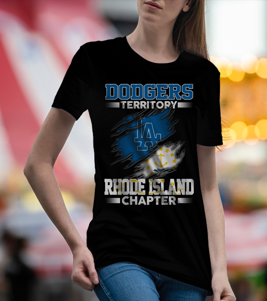 Dodgers Territory LA Rhode Island Chapter T-Shirt