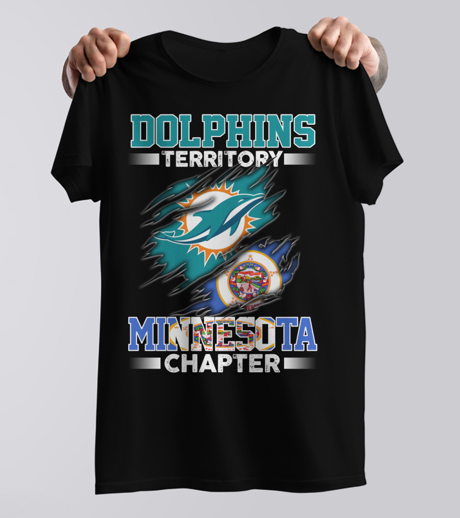 DOLPHINS TERRITORY MINNESOTA CHAPTER T-Shirt