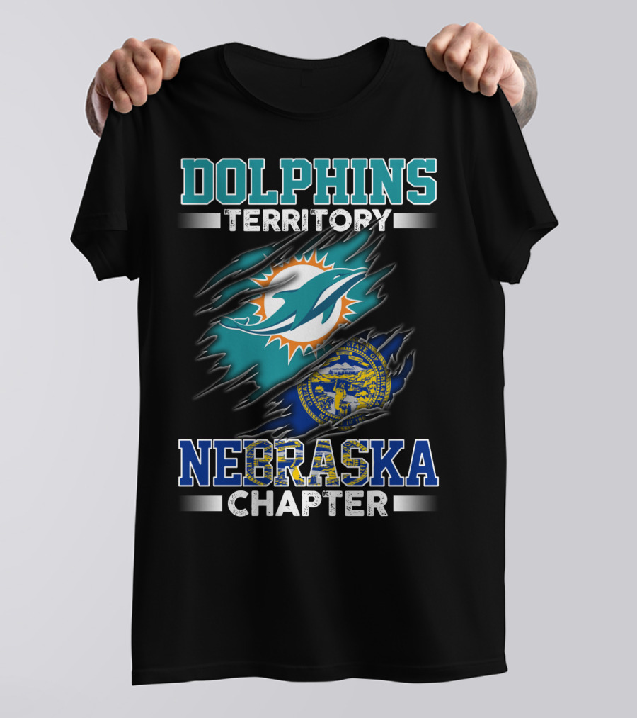 DOLPHINS TERRITORY NEBRASKA CHAPTER T-Shirt