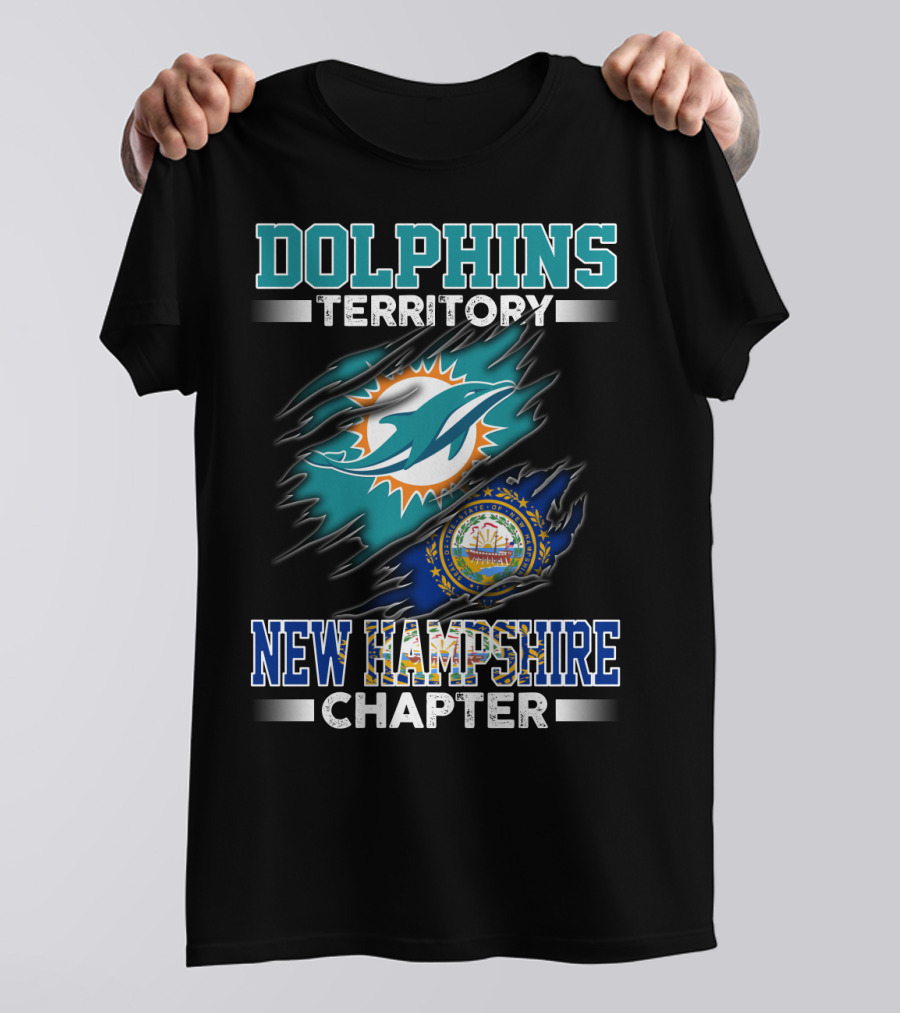 DOLPHINS TERRITORY NEW HAMPSHIRE CHAPTER T-Shirt