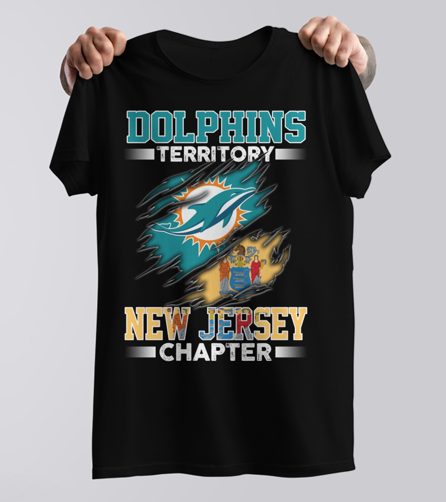 DOLPHINS TERRITORY NEW JERSEY CHAPTER T-Shirt