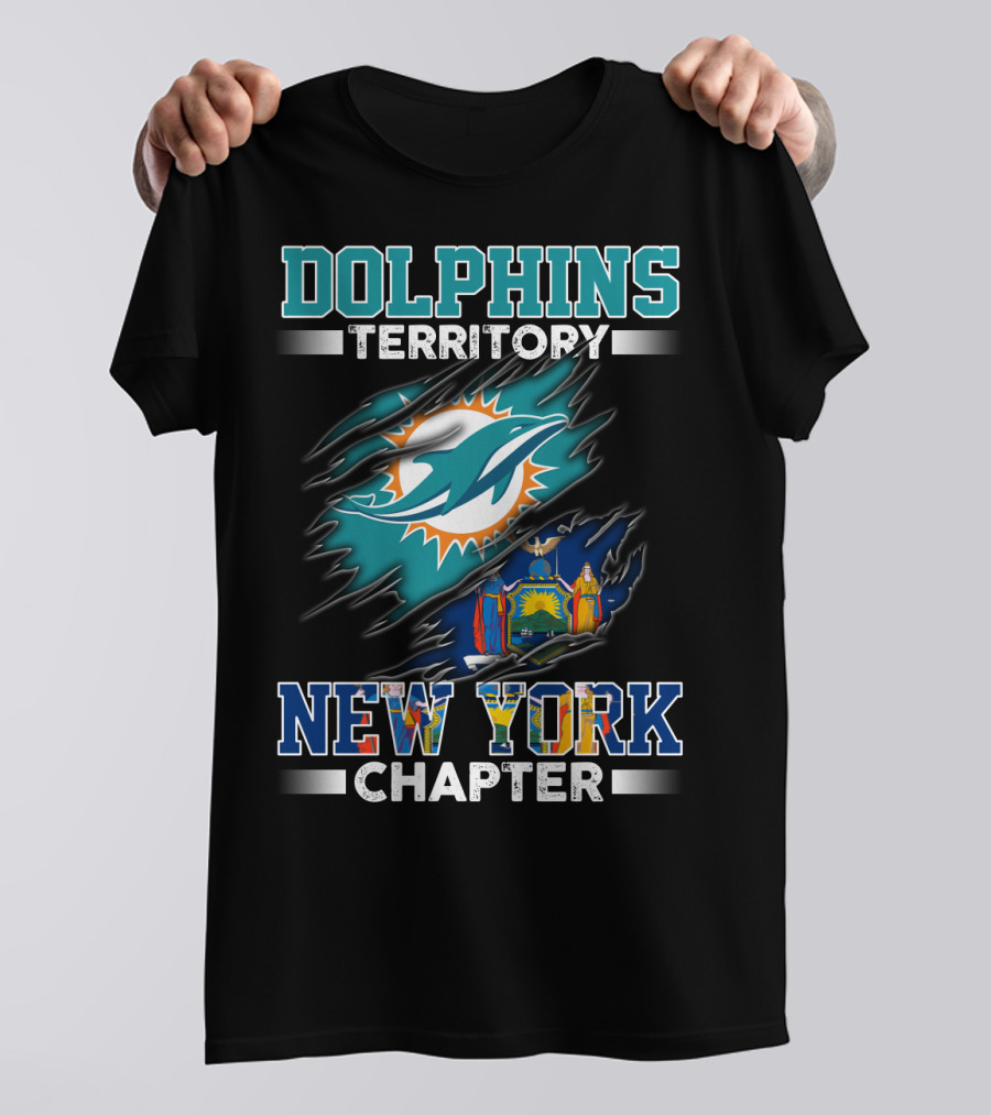 DOLPHINS TERRITORY NEW YORK CHAPTER T-Shirt