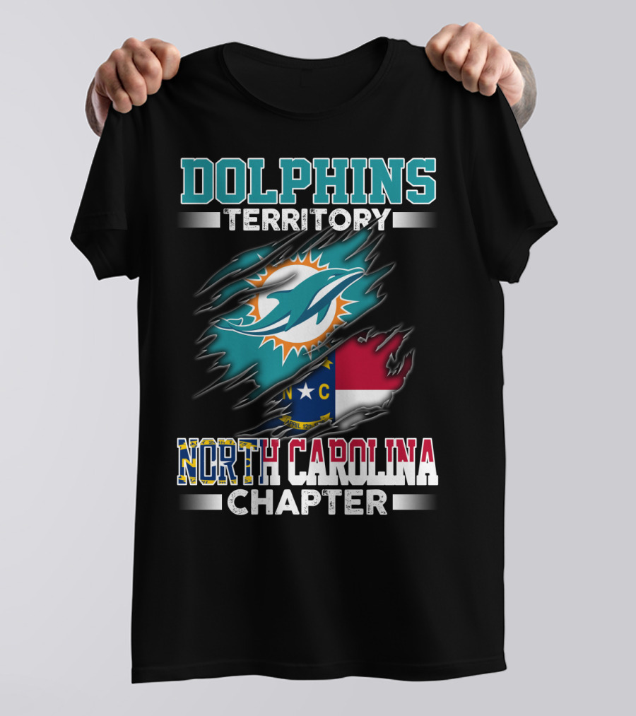 DOLPHINS TERRITORY NORTH CAROLINA CHAPTER T-Shirt