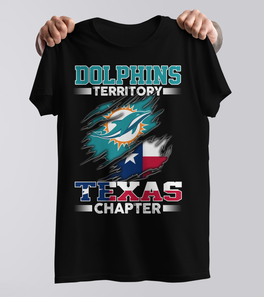 DOLPHINS TERRITORY TEXAS CHAPTER T-Shirt