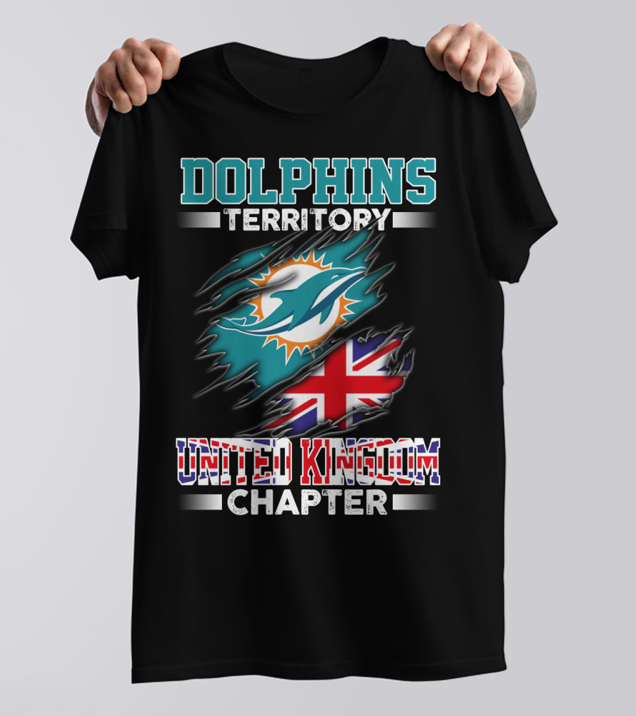 DOLPHINS TERRITORY UNITED KINGDOM CHAPTER T-Shirt