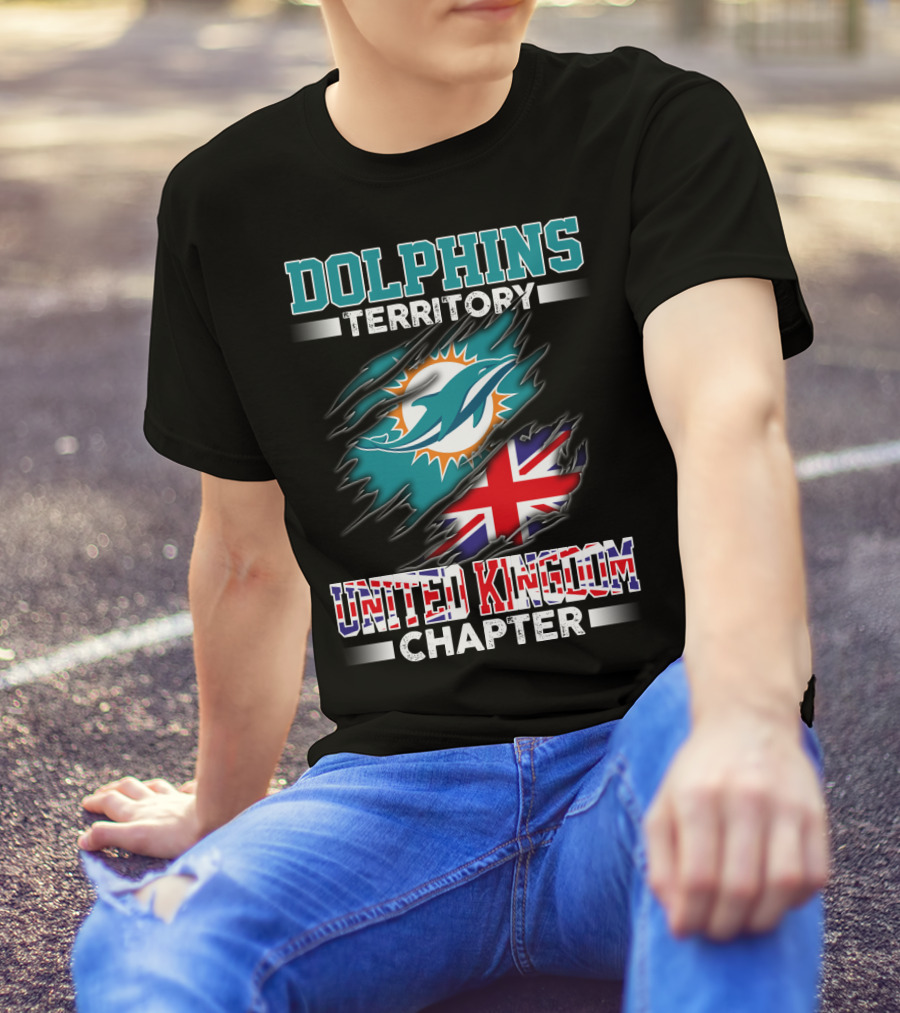 DOLPHINS TERRITORY UNITED KINGDOM CHAPTER T-Shirt