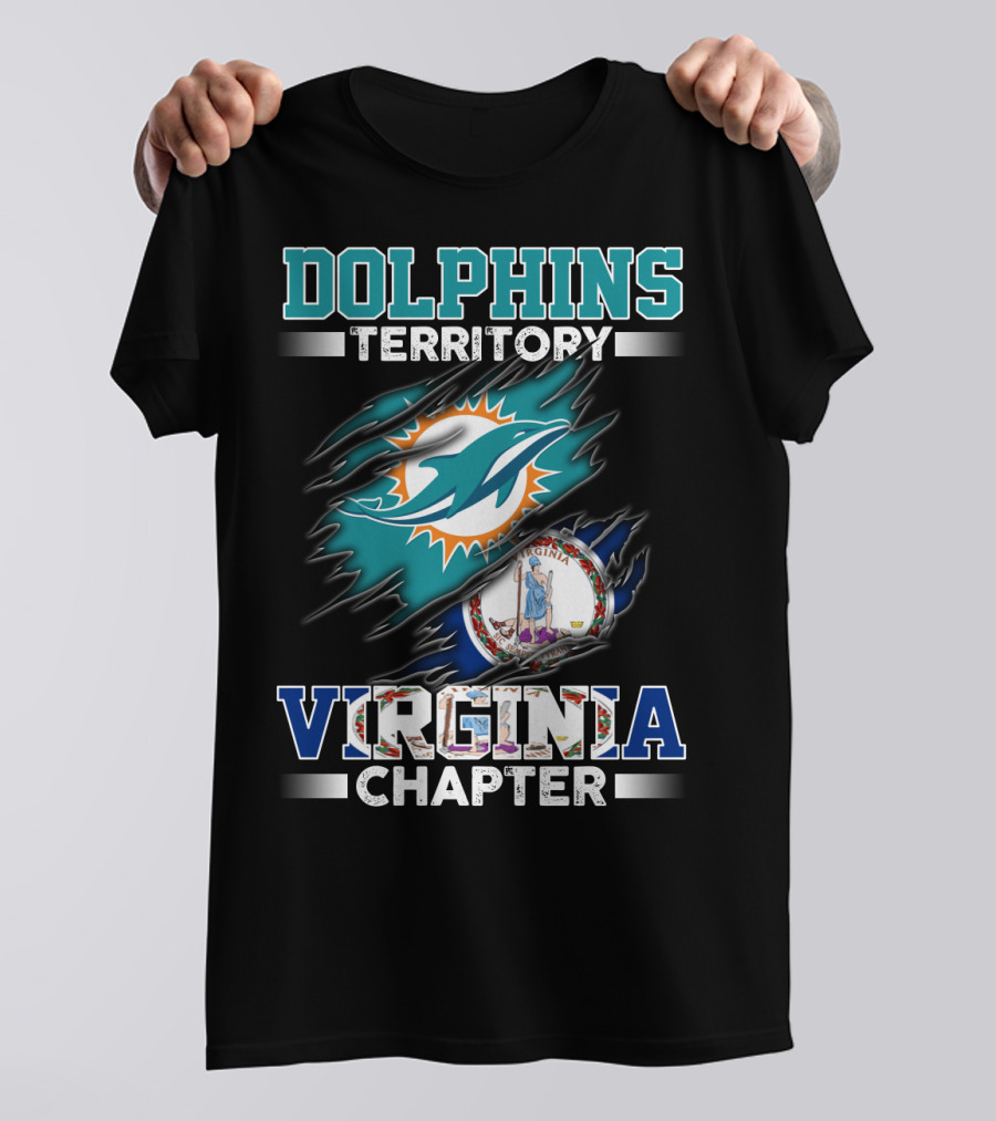 DOLPHINS TERRITORY VIRGINIA CHAPTER T-Shirt