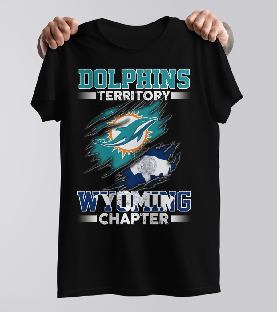DOLPHINS TERRITORY WYOMING CHAPTER T-Shirt